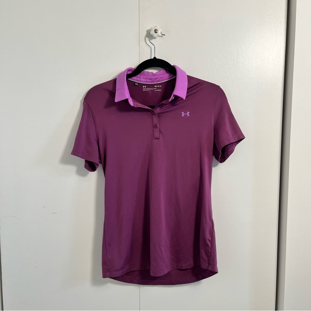 Under armor short sleeve - purple